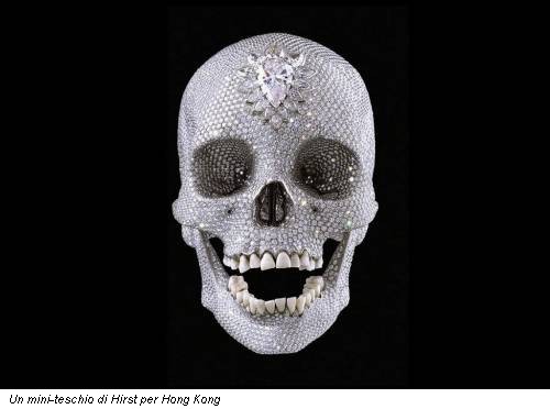 Un mini-teschio di Hirst per Hong Kong
