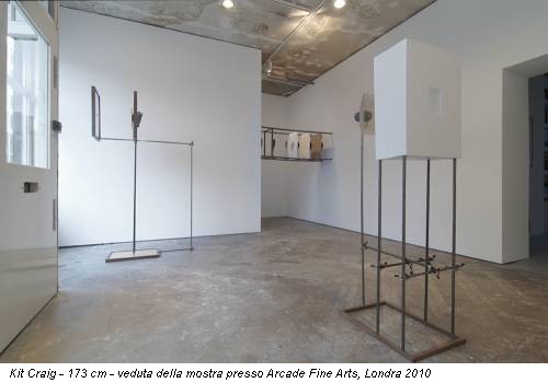 Kit Craig - 173 cm - veduta della mostra presso Arcade Fine Arts, Londra 2010