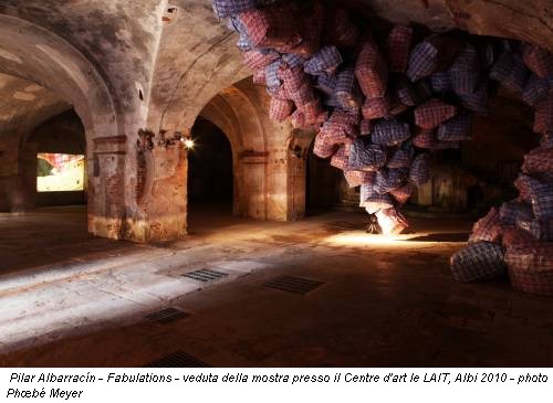 Pilar Albarracín - Fabulations - veduta della mostra presso il Centre d'art le LAIT, Albi 2010 - photo Phœbé Meyer