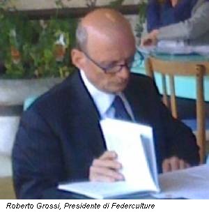 Roberto Grossi, Presidente di Federculture