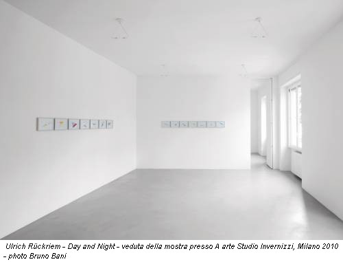 Ulrich Rückriem - Day and Night - veduta della mostra presso A arte Studio Invernizzi, Milano 2010 - photo Bruno Bani