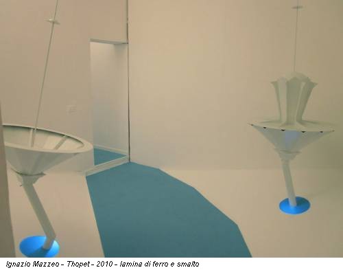 Ignazio Mazzeo - Thopet - 2010 - lamina di ferro e smalto
