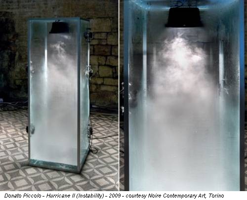 Donato Piccolo - Hurricane II (Instability) - 2009 - courtesy Noire Contemporary Art, Torino