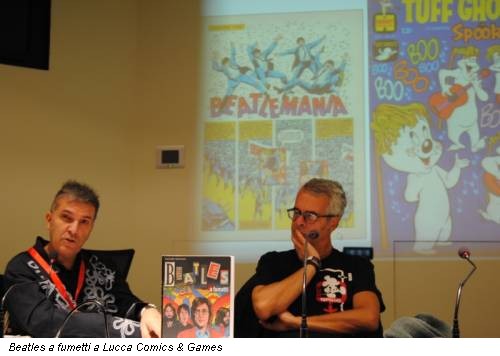 Beatles a fumetti a Lucca Comics & Games