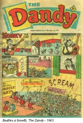 Beatles a fumetti, The Dandy - 1963