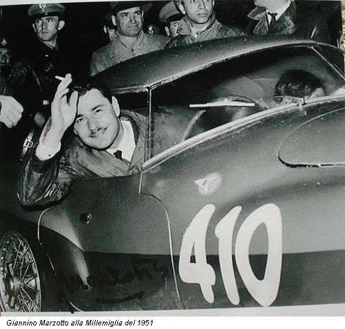 Giannino Marzotto alla Millemiglia del 1951