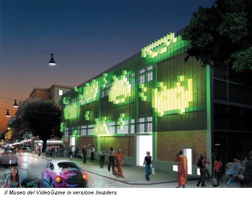 Il Museo del VideoGame in versione Invaders