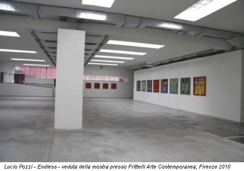 Lucio Pozzi - Endless - veduta della mostra presso Frittelli Arte Contemporanea, Firenze 2010