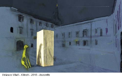 Velasco Vitali - Kitezh - 2010 - bozzetto