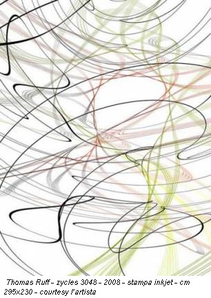 Thomas Ruff - zycles 3048 - 2008 - stampa inkjet - cm 295x230 - courtesy l’artista