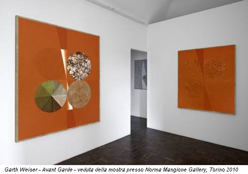 Garth Weiser - Avant Garde - veduta della mostra presso Norma Mangione Gallery, Torino 2010