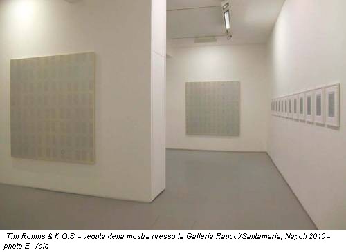 Tim Rollins & K.O.S. - veduta della mostra presso la Galleria Raucci/Santamaria, Napoli 2010 - photo E. Velo