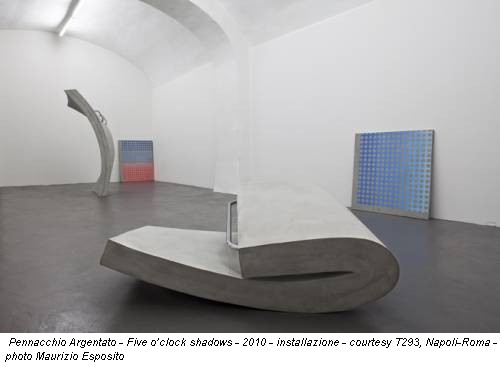 Pennacchio Argentato - Five o’clock shadows - 2010 - installazione - courtesy T293, Napoli-Roma - photo Maurizio Esposito