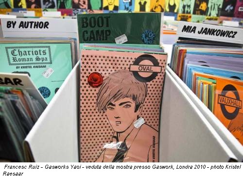 Francesc Ruiz - Gasworks Yaoi - veduta della mostra presso Gaswork, Londra 2010 - photo Kristel Raesaar