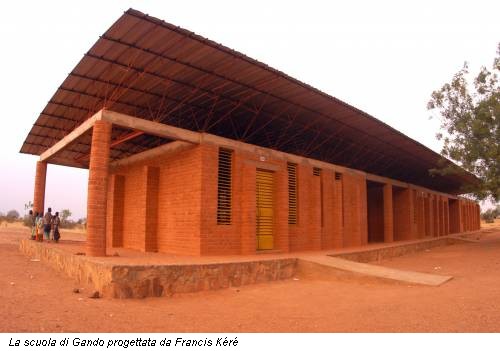 La scuola di Gando progettata da Francis Kéré