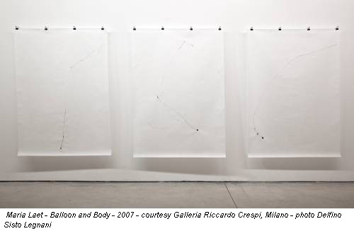 Maria Laet - Balloon and Body - 2007 - courtesy Galleria Riccardo Crespi, Milano - photo Delfino Sisto Legnani