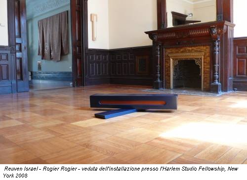 Reuven Israel - Rogier Rogier - veduta dell'installazione presso l'Harlem Studio Fellowship, New York 2008