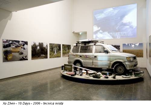 Xu Zhen - 18 Days - 2006 - tecnica mista