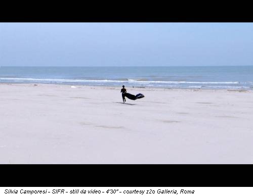 Silvia Camporesi - SIFR - still da video - 4'30'' - courtesy z2o Galleria, Roma