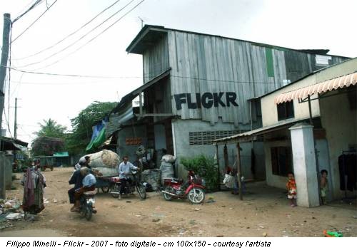 Filippo Minelli - Flickr - 2007 - foto digitale - cm 100x150 - courtesy l'artista