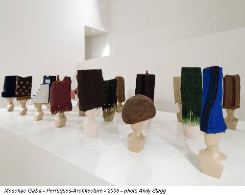 Meschac Gaba - Perruques-Architecture - 2006 - photo Andy Stagg
