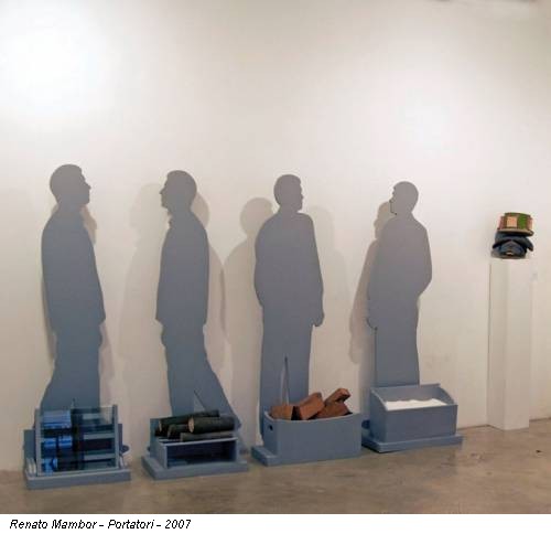 Renato Mambor - Portatori - 2007