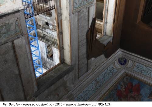 Per Barclay - Palazzo Costantino - 2010 - stampa lambda - cm 183x123