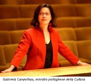 Gabriela Canavilhas, ministro portoghese della Cultura