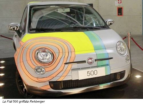 La Fiat 500 griffata Rehberger