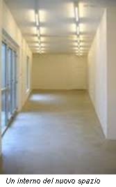 Un interno del nuovo spazio