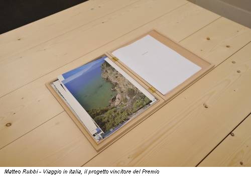 Matteo Rubbi - Viaggio in italia, il progetto vincitore del Premio