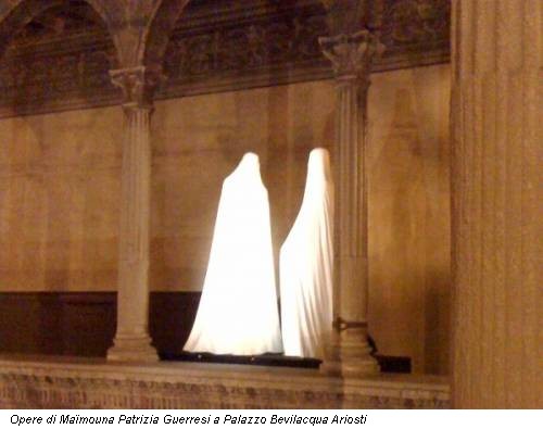 Opere di Maïmouna Patrizia Guerresi a Palazzo Bevilacqua Ariosti