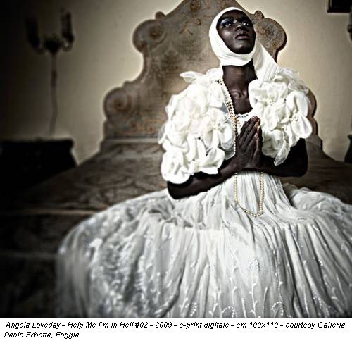 Angela Loveday - Help Me I’m In Hell #02 - 2009 - c-print digitale - cm 100x110 - courtesy Galleria Paolo Erbetta, Foggia