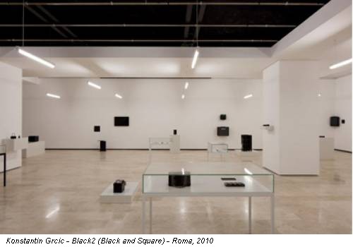 Konstantin Grcic - Black2 (Black and Square) - Roma, 2010