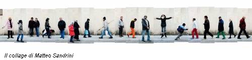 Il collage di Matteo Sandrini
