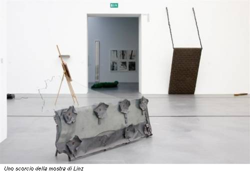 Uno scorcio della mostra di Linz