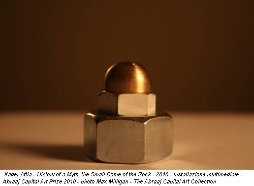 Kader Attia - History of a Myth, the Small Dome of the Rock - 2010 - installazione multimediale - Abraaj Capital Art Prize 2010 - photo Max Milligan - The Abraaj Capital Art Collection