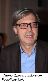 Vittorio Sgarbi, curatore del Padiglione Italia