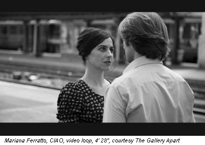 Mariana Ferratto, CIAO, video loop, 4' 28'', courtesy The Gallery Apart