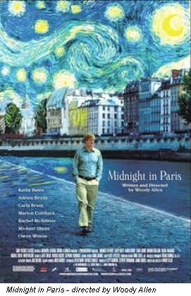 Midnight in Paris - directed by Woody Allen