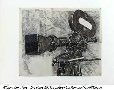 William Kentridge - Drawings 2011, courtesy Lia Rumma Napoli/Milano