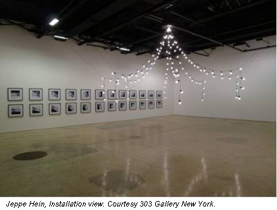 Jeppe Hein, Installation view. Courtesy 303 Gallery New York.