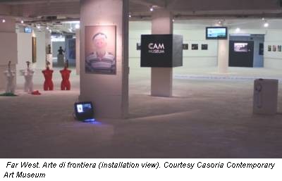 Far West. Arte di frontiera (installation view). Courtesy Casoria Contemporary Art Museum