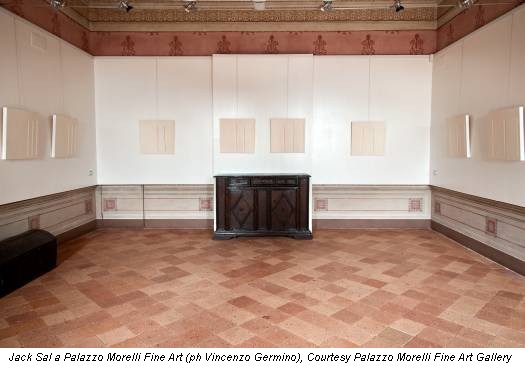 Jack Sal a Palazzo Morelli Fine Art (ph Vincenzo Germino), Courtesy Palazzo Morelli Fine Art Gallery