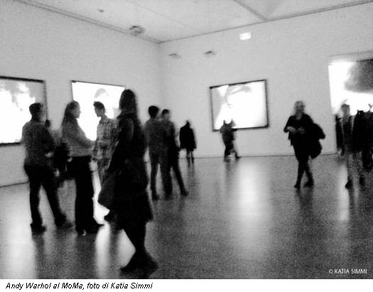 Andy Warhol al MoMa, foto di Katia Simmi