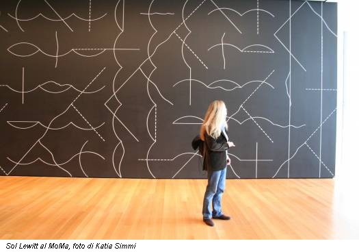 Sol Lewitt al MoMa, foto di Katia Simmi