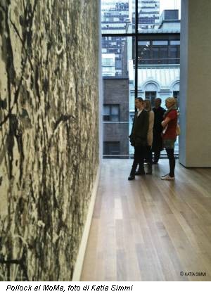 Pollock al MoMa, foto di Katia Simmi