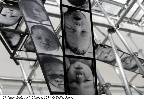 Christian Boltanski, Chance, 2011. © Didier Plowy