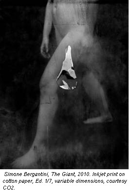Simone Bergantini, The Giant, 2010. Inkjet print on cotton paper, Ed. 1/7, variable dimensions, courtesy CO2.