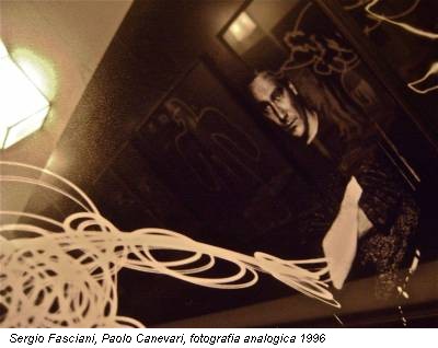 Sergio Fasciani, Paolo Canevari, fotografia analogica 1996